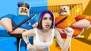 Escapa de BARRY POLICÍA vs CRIMINAL en Roblox !