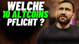 Diese 10 Altcoins aus der TOP 100 MUST-HAVE!