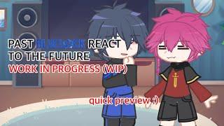 WIP WORK IN PROGRESS - Past Blue Lock React to the Future - BLLK, Gacha Reacts, Reaction - GCRV - GL