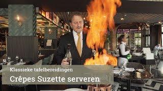 Klassieke tafelbereiding Crêpes Suzette