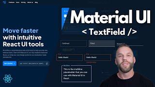 Text Field - Learn Material UI Components in React