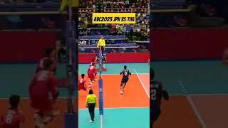 JAPAN​ vs​ Thailand​ #Avccup2023​  #shorts​#volleyballthailand​