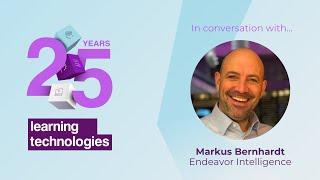 Celebrating 25 years of Learning Technologies: Markus Bernhardt