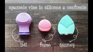 Spazzole viso in silicone a confronto * Lidl - Foreo - Sunmay * || Elena Dreamer