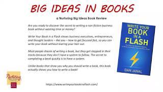 Big Ideas in Books | Write Your Book in a FLASH