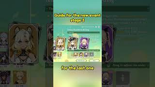 guide for the new event stage 3. #genshingao  #genshinguide#genshin #genshinimpact #genshinimpact51