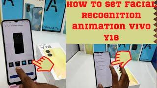 How to Change Facial recognition Animation in VIVO Y16| Vivo y16 facial recognition  set kaise karen