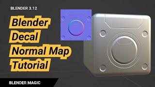 Blender Decal Normal Map Tutorial