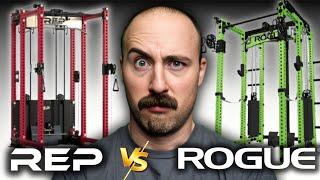 Rogue FM Rack vs REP Ares 2.0…The Ultimate Functional Trainer Squat Rack!