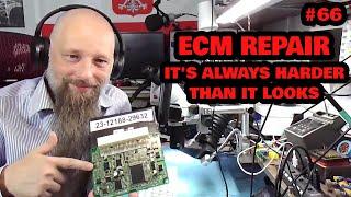 #66 | ECM Repair is harder than it looks | IC608 Resoldering gone wrong?