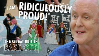 John Lithgow recreates The Crown in biscuit! | The Great Stand Up To Cancer Bake Off