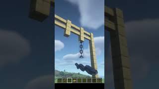 Minibuild 46 | Simple wide swing #minecraft #minecraftminibuild