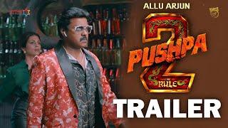 Pushpa 2 - The Rule | Official Trailer | Allu Arjun | Sukumar | Rashmika | Fahadh Faasil New Updates