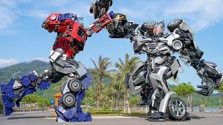 Bad Guys and Optimus War - The end for the boss when confronting Optimus Prime