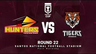 SP PNG Hunters vs Brisbane Tigers | Match Highlights | QRL Hostplus Cup | Round 22