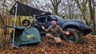 Storm Camping in a SWAG Bag - Hangi Pit Oven