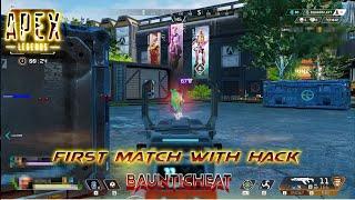 Apex Legend Hacking First Match (Baunticheats) #1