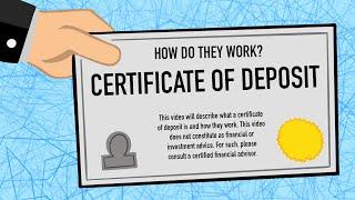 What are Certificates of Deposit? (CDs)
