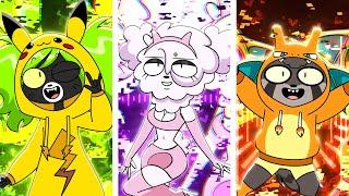 Rocky Rakoon's Cool Pokemon Summer / Funny Animation Meme Mega Mix Comp #Shorts #fyp #viral #trend