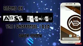 AospExtended ROM Oreo For Redmi 4/4x (santoni )