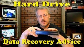 Hard Drive Data Recovery Advice - Ask a Tech #28