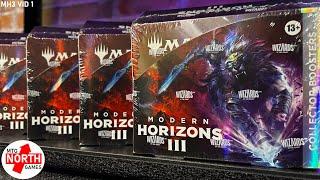 Our First Look: Modern Horizons 3 Collector Boxes! 4 Box Opening with TEXTURED Hit