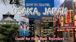 Osaka Travel Guide | Solo Traveling in Japan Vlog