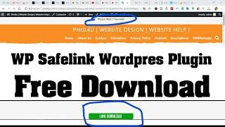 WP Safelink v4.0 WordPress Premium Plugin Free Download With Licence Key