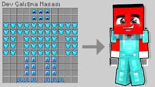 SAMET'in DEVASA EŞYALARI VAR !! - Minecraft