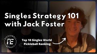 Singles Pickleball Strategy 101 with Jack Foster | Includes Video Analysis
