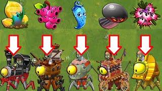 All BOMB Plants Power-Up vs PvZ 2 Final Bosses Fight! - Plants vs Zombies 2 Final Boss