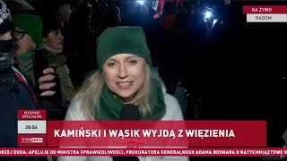 Wolne media według PiS. Zwolennicy partii atakują reporterkę TVP INFO Karolinę Kopijkowską-Harczuk.