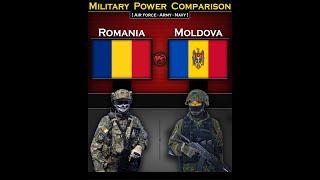 Romania vs Moldova | Military Power Comparison 2024 | Global Power