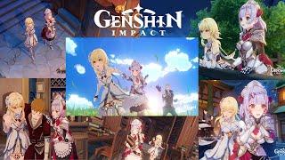 Hangout Event : Noelle ACT II Knightly Exam Prep All 6 Ending Guide - Genshin Impact