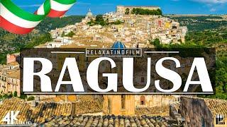 Beautiful Ragusa Ibla, Sicily 4K • Relaxing Italian Music, Instrumental Romantic • Video 4K UltraHD