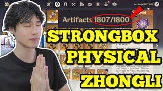 1800 ARTYS in strongbox for F2P C6 PHYSICAL Zhongli