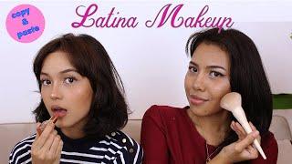 COPY & PASTE LATINA MAKEUP Tutorial  Cocok gak sih ???