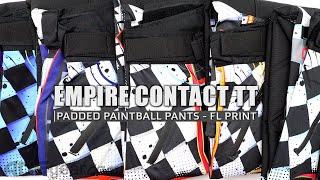 Empire Contact TT Padded Paintball Pants - FL Print