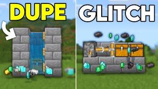 BEST WORKING DUPLICATION GLITCHES in Minecraft Bedrock 1.21 !