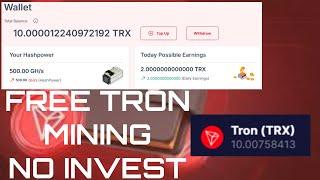 EARN FREE TRX MINING FAUCETPAY Instant Payouts - with or without Investment #btc #cryptocurrency