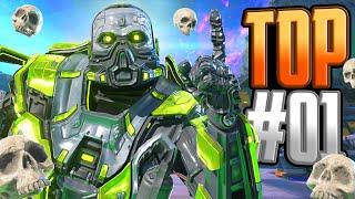 The TOP 1 Caustic in Apex Legends INSANE Gameplay