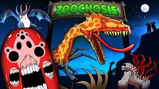 Zoochosis All Monsters Animals Scary Moments | Zoochosis Jumpscares | Zoochosis Animation