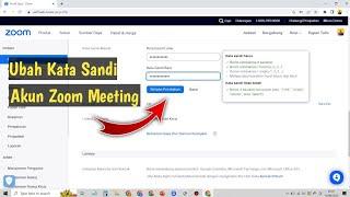 How to Change Zoom Meeting Account Password