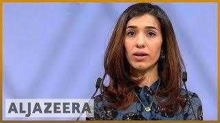 Nobel prize winner Nadia Murad full speech l Al Jazeera English