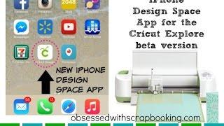 Cricut Explore Design Space iPhone App Beta