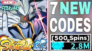 NEW SHINOBI LIFE 2 CODES (FEBRUARY 2024) - SHINDO LIFE CODES - ROBLOX SHINDO LIFE CODES