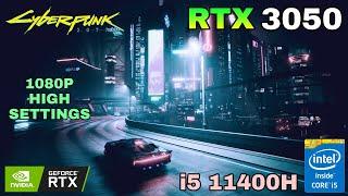 Cyberpunk 2077 - RTX 3050 Laptop + i5-11400H - FSR Update (Patch 1.5)