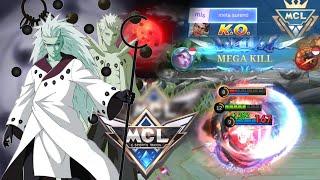 MADARA MODE RIKUDUO SENNIN MEMBANTAI DI MCL BERSAMA OBITO || MOBILE LEGENDS