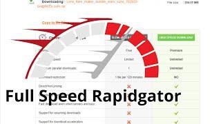 How to use rapidgator on Onload Helper to download file