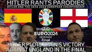 Hitler plots Spain's victory against England in the Euro 2024 Final